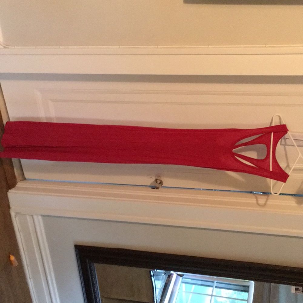Red Maxi dress